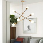 مصباح سقف مودرن من الاستيل الفاخر