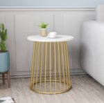 ⁦طاولة جانبية من الاستيل بتصميم مثالي⁩ - الصورة ⁦2⁩