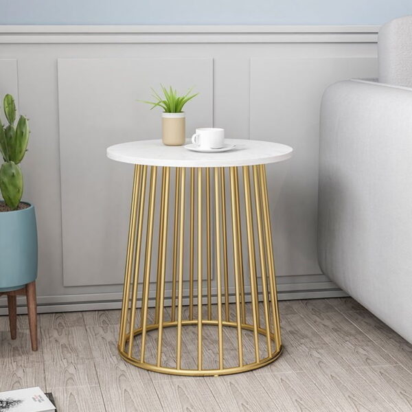 طاولة جانبية من الاستيل بتصميم مثالي