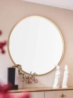 ⁦مرايا جداريه اسبانى باطار ذهبي مميز⁩ - الصورة ⁦4⁩
