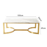 ⁦طاولة قهوة مودرن بتصميم فاخر⁩ - الصورة ⁦5⁩