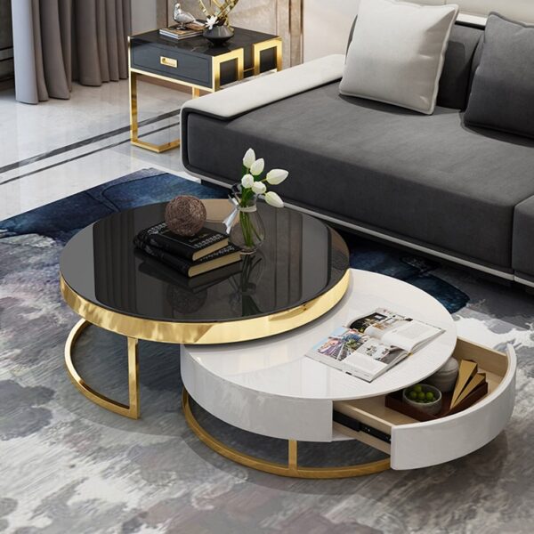 طاولة قهوة مميزة بتصميم ايطالى