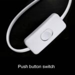 ⁦اضاءة اباجورة جانبية شيك من الريش الطبيعى⁩ - الصورة ⁦6⁩