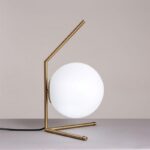 ⁦مصباح مودرن استيل مذهب شيك⁩ - الصورة ⁦3⁩