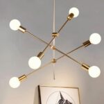 ⁦مصباح سقف مودرن من الاستيل الفاخر⁩ - الصورة ⁦2⁩