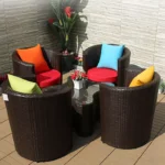 ⁦جلسة خارجية مميزة من كراسي و طاولة شيك⁩ - الصورة ⁦3⁩