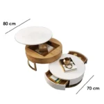 ⁦طاولة قهوة تصميم ايطالى مميز⁩ - الصورة ⁦9⁩