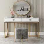 ⁦مرايا جداريه اسبانى باطار ذهبي مميز⁩ - الصورة ⁦3⁩