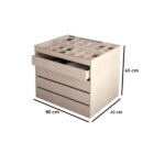 ⁦منظم دولاب ملابس بتصميم حديث⁩ - الصورة ⁦3⁩