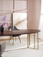 ⁦طاولة طعام دائرية تصميم ايطالى مميز⁩ - الصورة ⁦4⁩