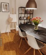 ⁦طاولة طعام دائرية تصميم ايطالى مميز⁩ - الصورة ⁦5⁩