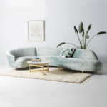 ⁦كنبة زاويه بتصميم ايطالى منحني⁩ - الصورة ⁦3⁩