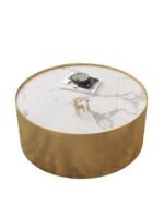 ⁦طاولة قهوة دائرية مودرن بتصميم ايطالى⁩ - الصورة ⁦5⁩