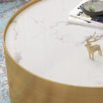 ⁦طاولة قهوة دائرية مودرن بتصميم ايطالى⁩ - الصورة ⁦4⁩