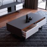 ⁦طقم طاولات قهوة وتلفاز مودرن شيك⁩ - الصورة ⁦6⁩