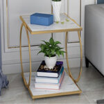 ⁦طاولة خدمة جانبية بخامات متنوعة⁩ - الصورة ⁦2⁩