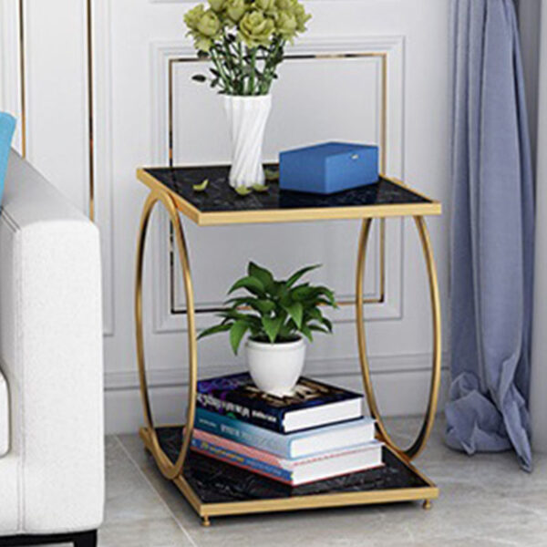 طاولة خدمة جانبية بخامات متنوعة