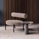 كرسي مفرد شيك من المعدن الصلب