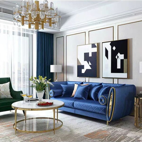 كنبة امريكي بتصميم كلاسيكي فخم