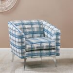 كرسي مفرد بمساند ذراعين بسيط