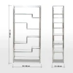 ⁦خزانة كتب معدنية بتصميم لوسيا⁩ - الصورة ⁦9⁩