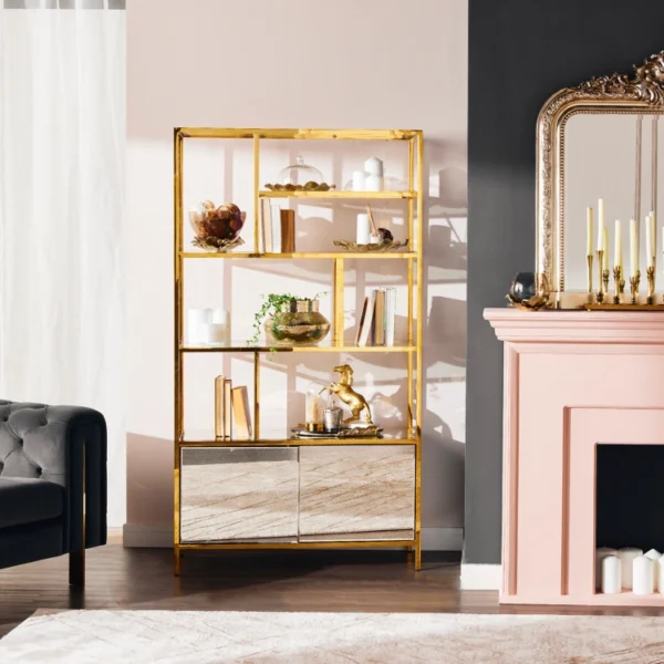 خزانة كتب بتصميم حديث و متين