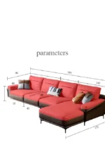 ⁦كنبة زاويه بتصميم فريد و حديث⁩ - الصورة ⁦5⁩