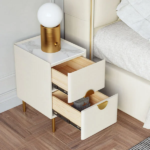 ⁦طاولة جانبية فاخرة بدرجين⁩ - الصورة ⁦2⁩