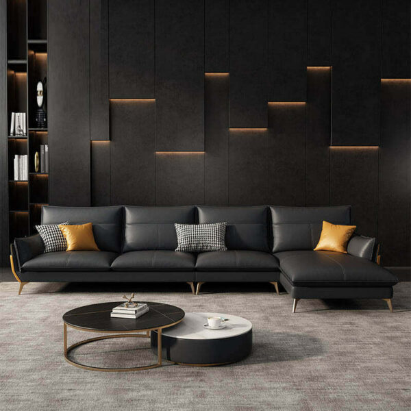 كنب زاوية فخمة بتصميم ايطالى مميز و مبتكر