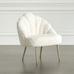 كرسي منفرد من النسيج الفاخر