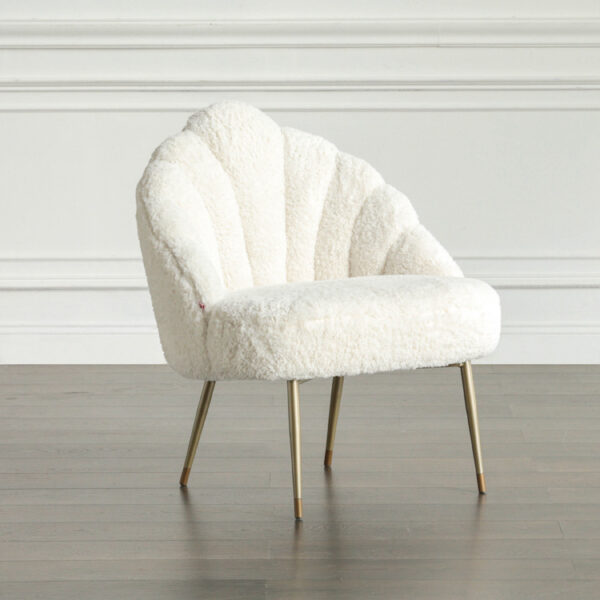 كرسي منفرد من النسيج الفاخر