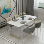 ⁦طاولة طعام مع كراسي فخمة⁩ - الصورة ⁦2⁩