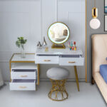 ⁦تسريحة مودرن مع مرآة وكرسى⁩ - الصورة ⁦2⁩