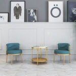 ⁦طقم طاولة جانبية مع كرسيين⁩ - الصورة ⁦4⁩