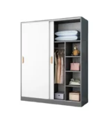 ⁦خزانة ملابس مودرن خشبية⁩ - الصورة ⁦3⁩