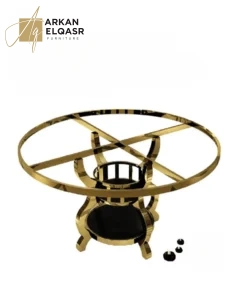 طاولة طعام دائرية فاخرة