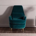 ⁦كرسي مفرد مريح بتصميم ظهر مستقيم⁩ - الصورة ⁦2⁩