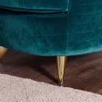 ⁦كرسي مفرد مريح بتصميم ظهر مستقيم⁩ - الصورة ⁦3⁩