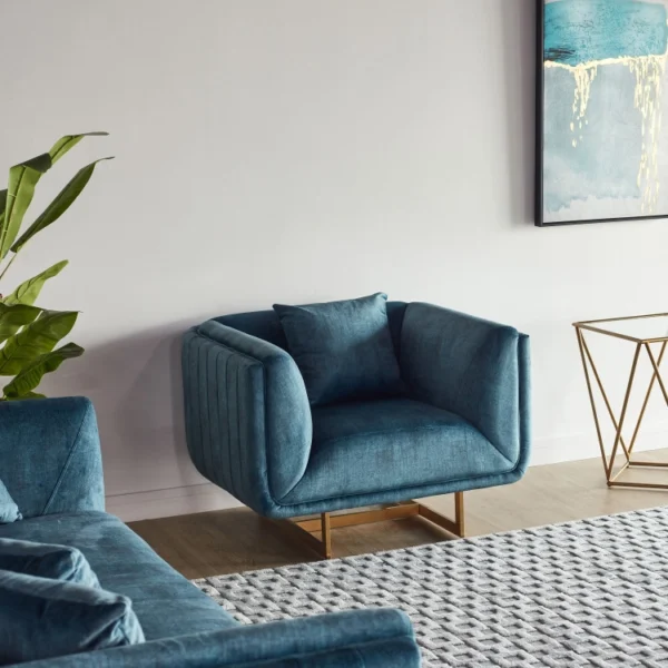 كرسي مفرد بتصميم مودرن منخفض