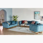 ⁦كرسي مفرد بتصميم مودرن منخفض⁩ - الصورة ⁦3⁩