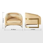 ⁦كرسي مفرد معدني عالي الجودة⁩ - الصورة ⁦7⁩