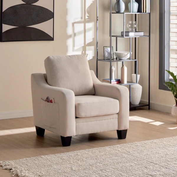 كرسي مودرن مريح بتصميم بسيط و مميز