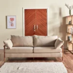 ⁦كنبة خشبية ثلاثية من جريجوري⁩ - الصورة ⁦2⁩