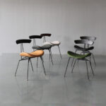 ⁦كرسي جلد بتصميم مودرن⁩ - الصورة ⁦7⁩