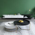 ⁦طاولة قهوة مزدوجة بتصميم فاخر⁩ - الصورة ⁦2⁩