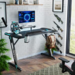 ⁦طاولة كمبيوتر للقيمنق مع حامل لشاشة⁩ - الصورة ⁦5⁩