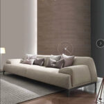 ⁦كنبة بتصميم منخفض بخامات عالية الجودة⁩ - الصورة ⁦2⁩