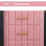 ⁦طاولة جانبية جلد حديث بتصميم راقي⁩ - الصورة ⁦7⁩