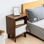 ⁦طاولة جانبية خشبية مودرن⁩ - الصورة ⁦2⁩