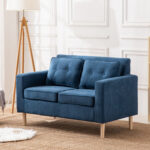 ⁦كنبة مزدوجة قماش بتصميم مودرن⁩ - الصورة ⁦6⁩